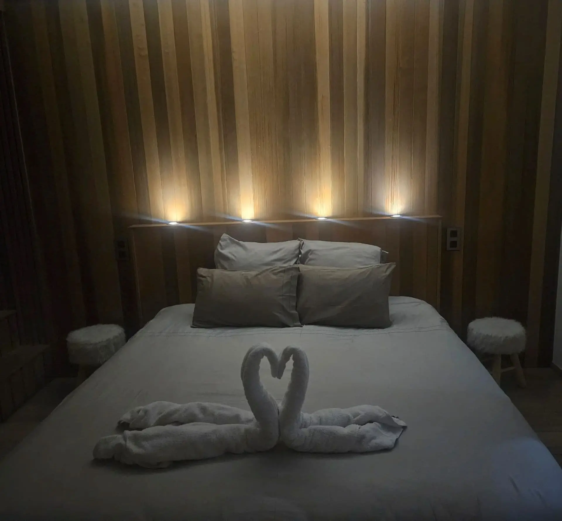 Lit king size du Refuge d’Henry