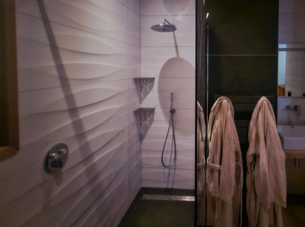 Grande douche à l’italienne